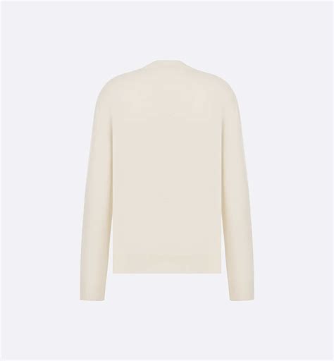 Bobby Sweater Ecru Cashmere Jacquard 